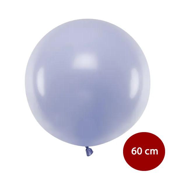Világos lila lufi, 60 cm / 1 db