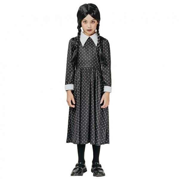 Wednesday, lány jelmez, 130/140 cm