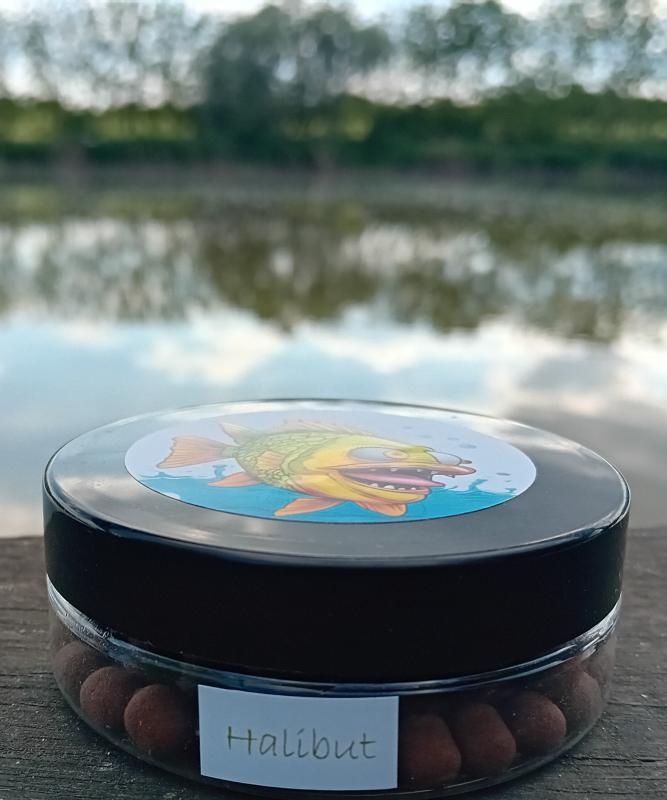 8-10mm Őrült Halibut Wafters