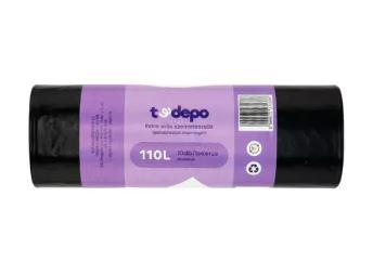 T-Depo szemeteszsák 110L - 60*100cm, extra erős, 10db/tek