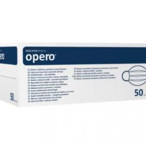 Mercator Opero szájmaszk ECO - 3 rétegű flíz, gumis, kék 50db