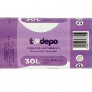 T-Depo szemeteszsák 30L - 50*60cm, extra erős, 20db/tek