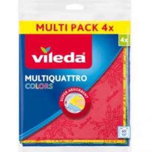 Vileda Multi Quattro törlőkendő 3+1db