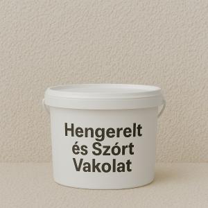 Hengerelt, Szórt vakolatok
