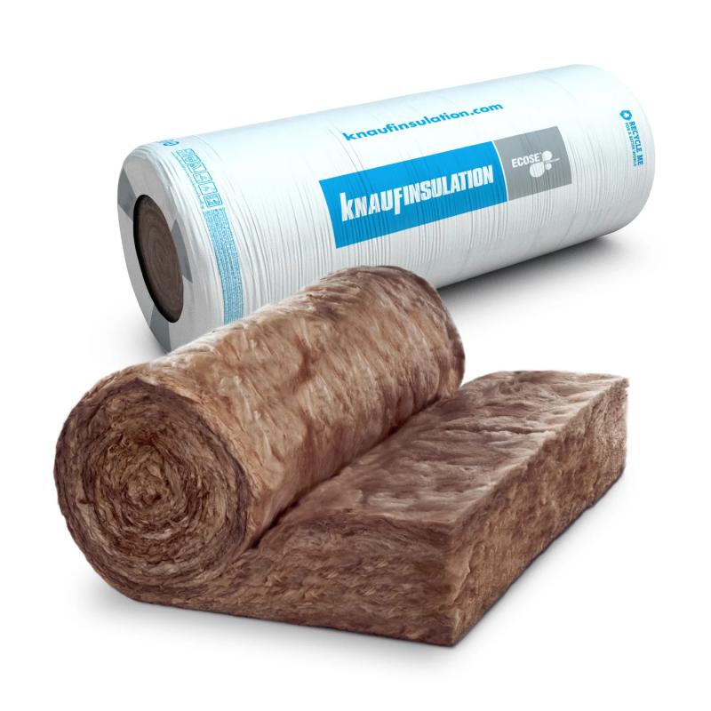 Knauf Naturoll Pro 039 üveggyapot szigetelés 10 cm (9,24m2/csomag)