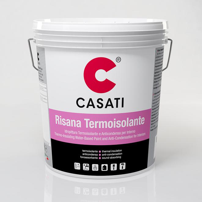 Risana Termoisolante hő- és hangszigetelő hatású falfesték 5 liter, beltérre!
