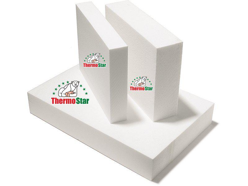 ThermoStar EPS-80 homlokzati polisztirol szigetelés 10 cm (2,5m2/csomag)