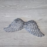 Angyalszárny - Metál Ezüst, csillámos