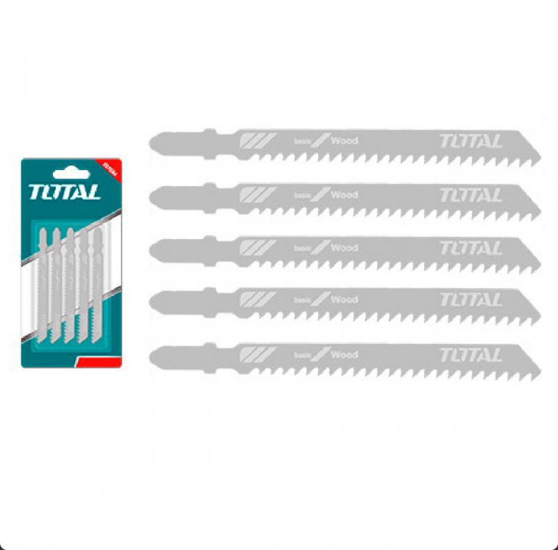 5 db szúrófűrészlap készlet fához HCS/74mm /8TPI (TJSBT111C)