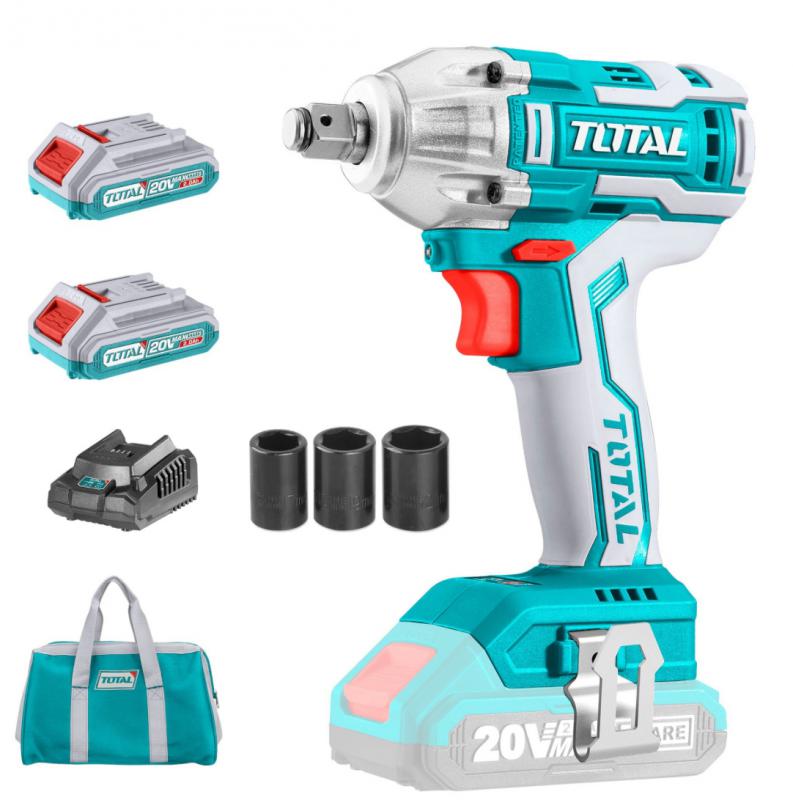 Akkus ütvecsavarozó 300Nm/1/2″ / INDUSTRIAL (SET Akkumulátor 2x2Ah, Charger, Töltő, Táska) (TIWLI2001)