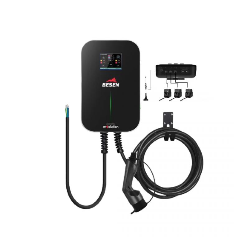 Besen WALLBOX fali töltő fix 6m kábellel 11 kW (DLB) (Red)