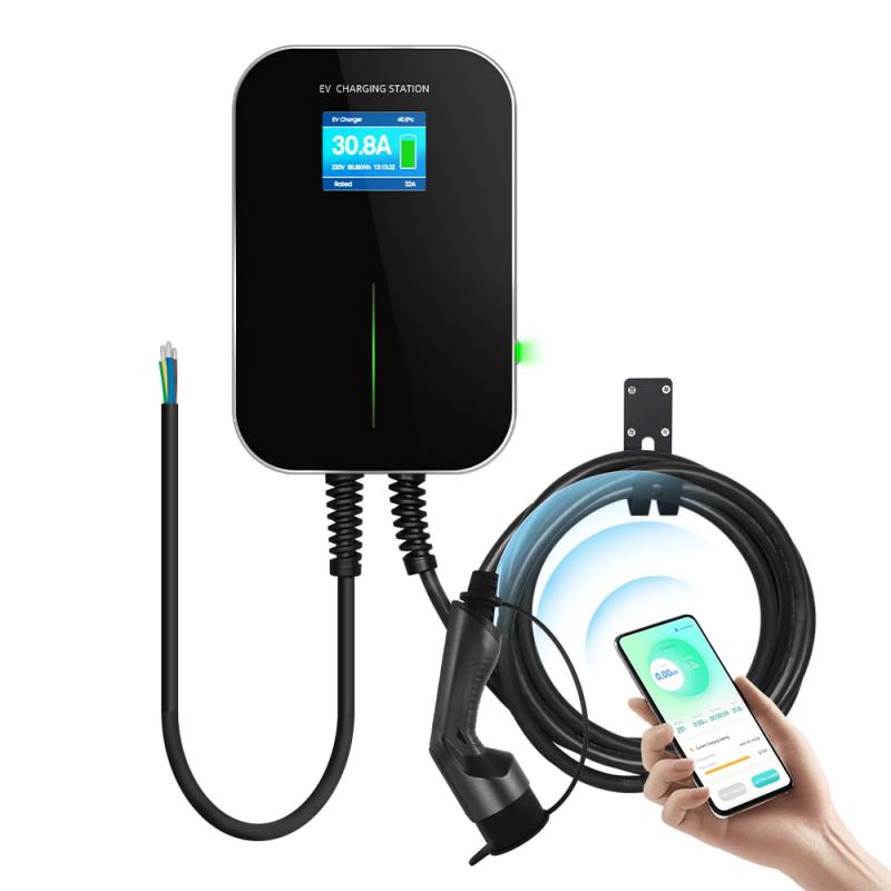 Besen WALLBOX SMART fali töltő fix 6m kábellel, Type2, 7,4 kW