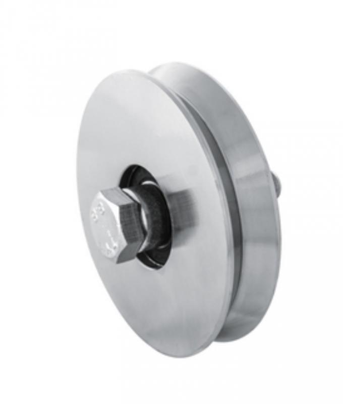 HI-MOTION Kapu kerék, V profil, átmérő 90mm, 350kg-os teherbírás