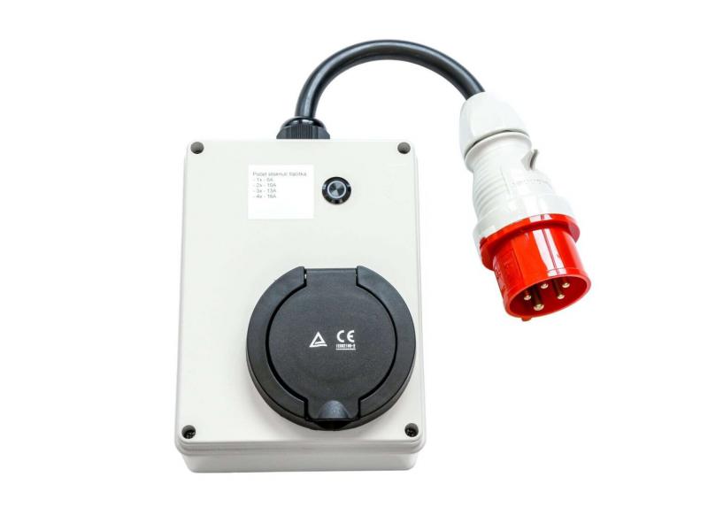 inChaNet elektromos autó állítható fali és hordozható töltő – 22kW (3x32A)