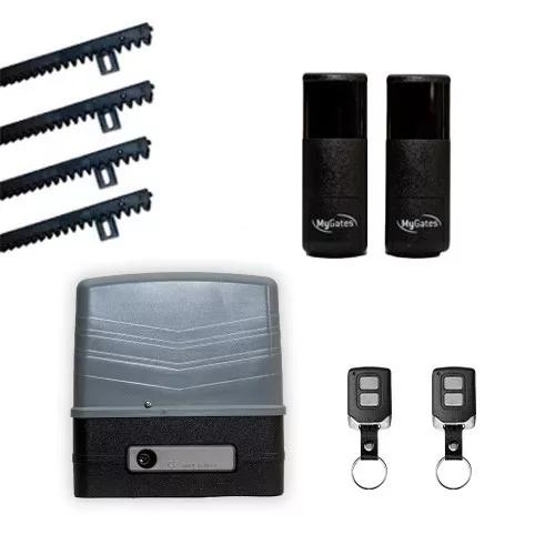 MyGates SLD-E600 szett tolókapunyitó motor 600 kg kapusúlyig, vezérléssel, talplemezzel