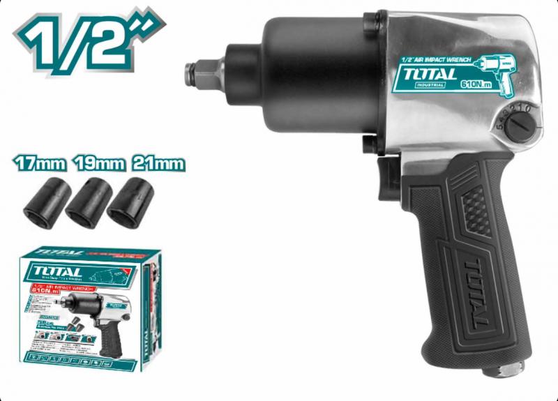 Sűrített levegős ütvecsavarozó 1/2″, 610Nm/1/2″ (TAT40122)
