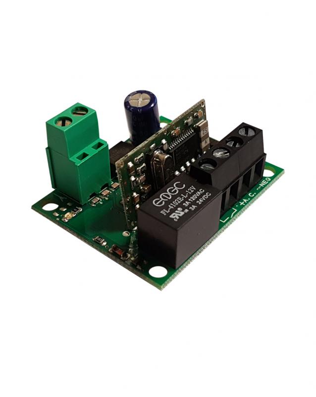 TECNO Vevő, fix kódos, 434MHz-es, 1 csatornás
