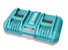 2 portos lítium-ion akkumulátor töltő 8A / P20S / INDUSTRIAL (TFCLI2082)