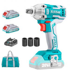 Akkus ütvecsavarozó 300Nm/1/2″ / INDUSTRIAL (SET Akkumulátor 2x2Ah, Charger, Töltő, Táska) (TIWLI2001)