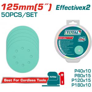 Csiszolókorong excentercsiszolóhoz 125 mm / 50 db (TAC125050)