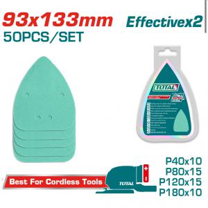 Deltacsiszoló papír 93×133 mm/50 db (TAC931331)