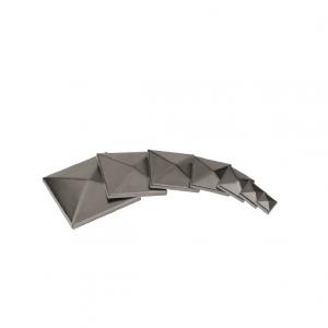 HI-MOTION Lezáró sapka zártszelvény oszlopokhoz 120x120 galvanizált