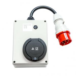 inChaNet elektromos autó állítható fali és hordozható töltő – 22kW (3x32A)