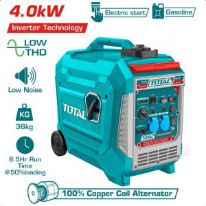 Inverteres áramfejlesztő, benzines 4KW/12L/ INDUSTRIAL (TP547506E)
