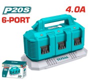 P20S 2 portos lítium-ion akkumulátor töltő 4A / INDUSTRIAL (TFCLI2064)