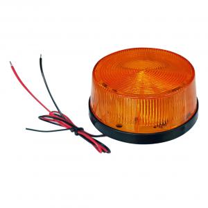 SOLLEYSEC LED villogó, narancs, 60x30mm, 12Vdc, éles villanó fény