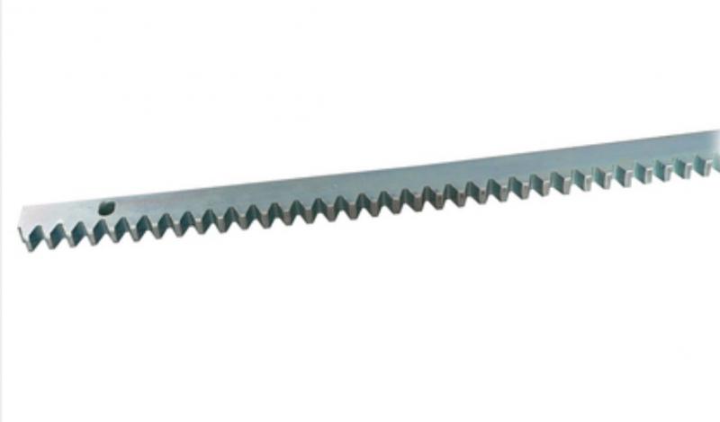 TIGERMAT Fogasléc, horganyzott rozsdamentes acélból, 12mm széles
