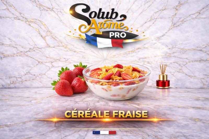 ( 004.-)      Solub - Céréale Fraise 10ml