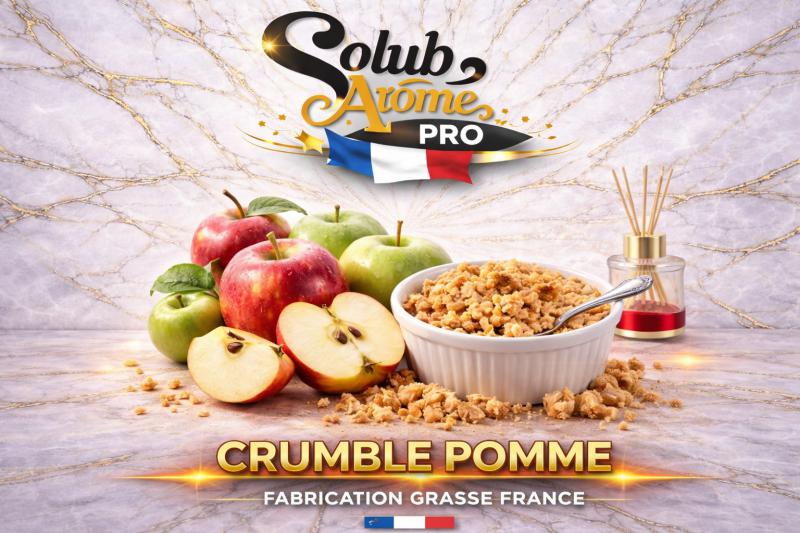 ( 022.-)   Solub -  Crumble Pomme  ( Premium )  10ml