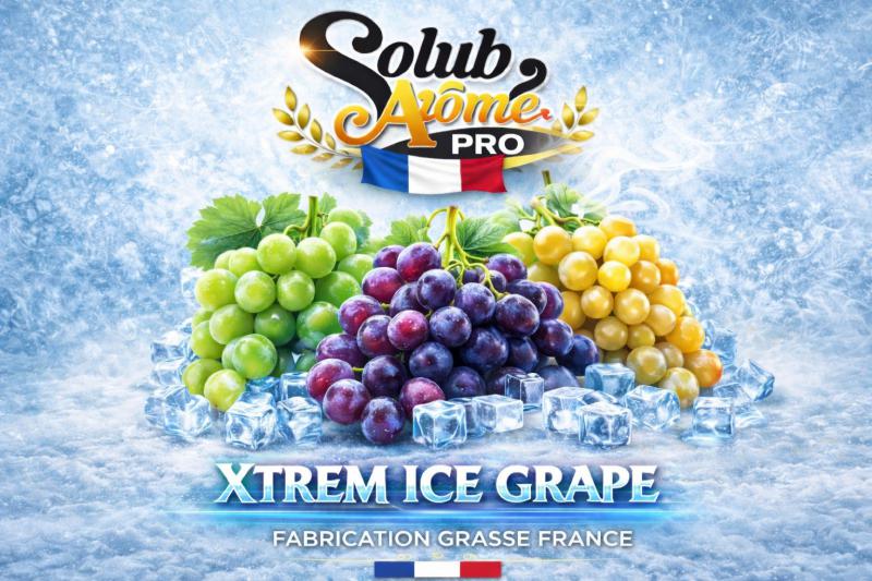 ( 025.-) Solub - Xtrem Ice Grapes ( Premium ) 10ml