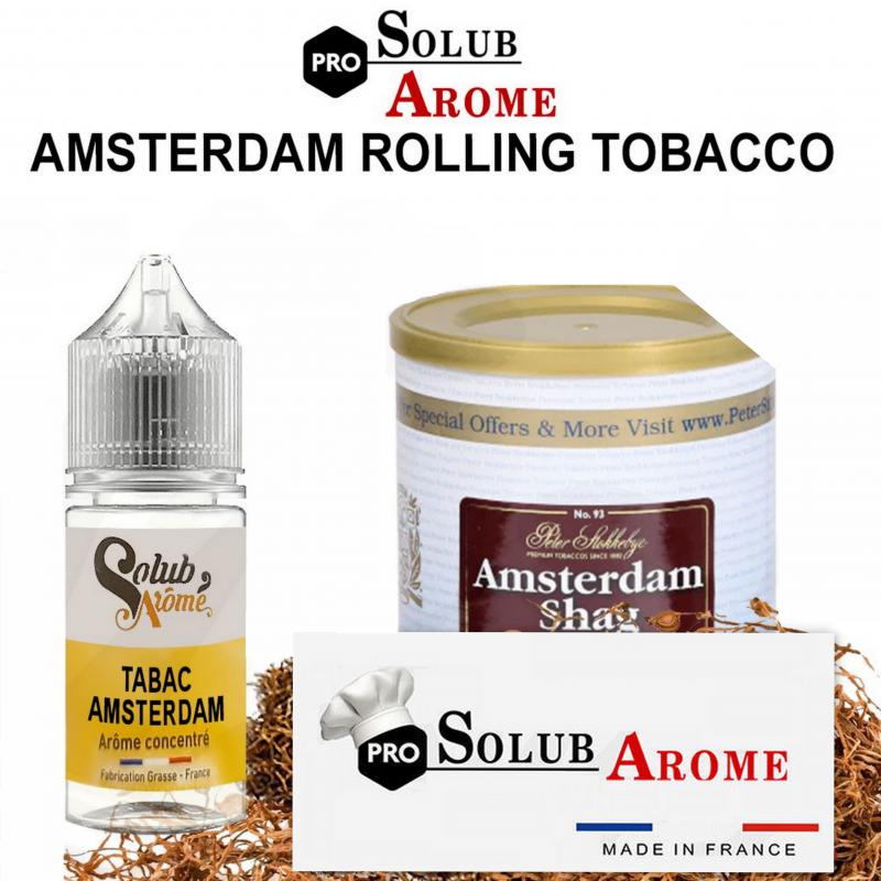 ( 032.-)    Solub - Tabac Amsterdam  ( Premium )    10ml