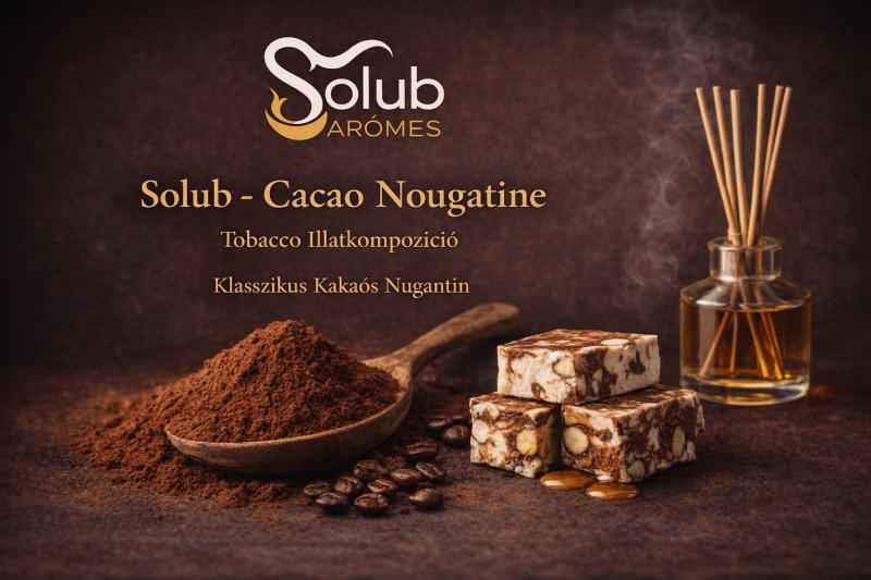 ( 041.-) Solub - Tabac Cacao Nougatine 10ml