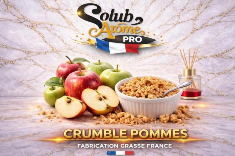 ( 064.-) Solub - Crumble aux Pommes ( Premium ) 10ml