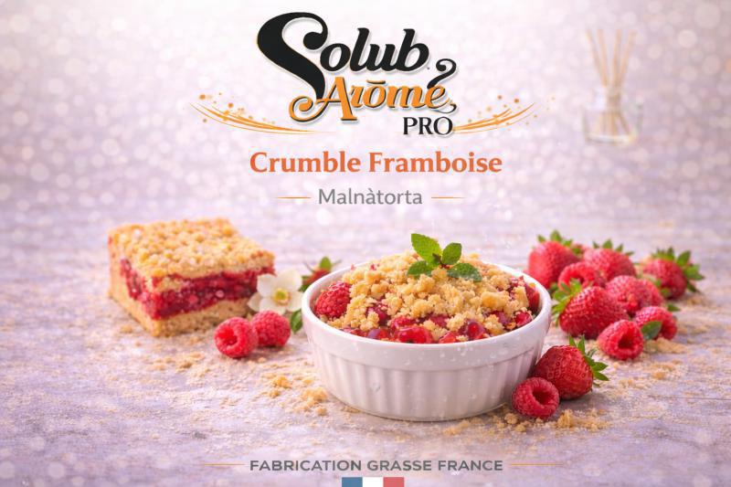 ( 138.-) Solub - Crumble Framboise 10ml