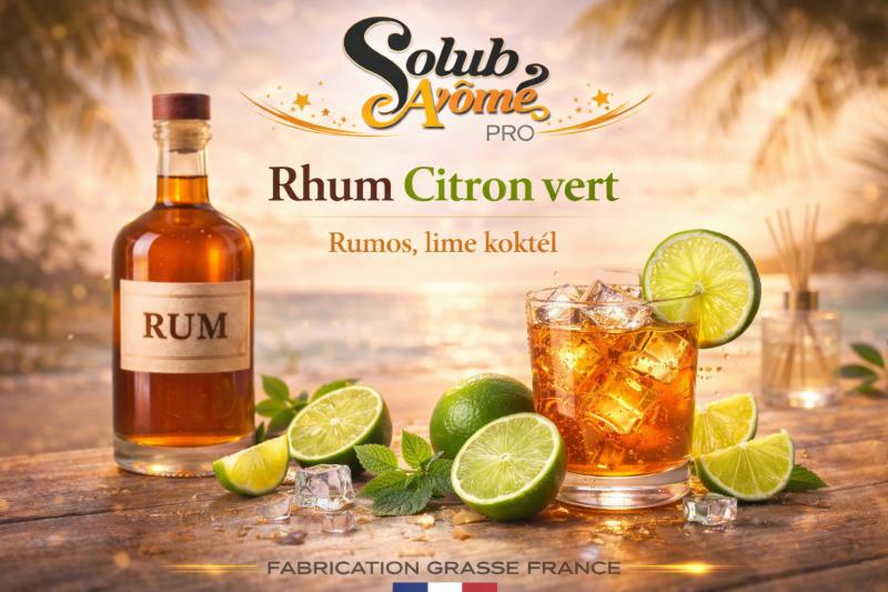 ( 145.-) Solub - Rhum Citron vert 10ml