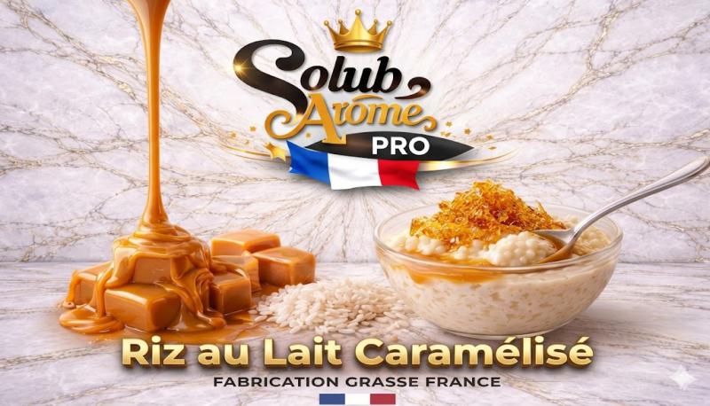 ( 156.-) Solub - Riz au Lait Caramélisé 10ml