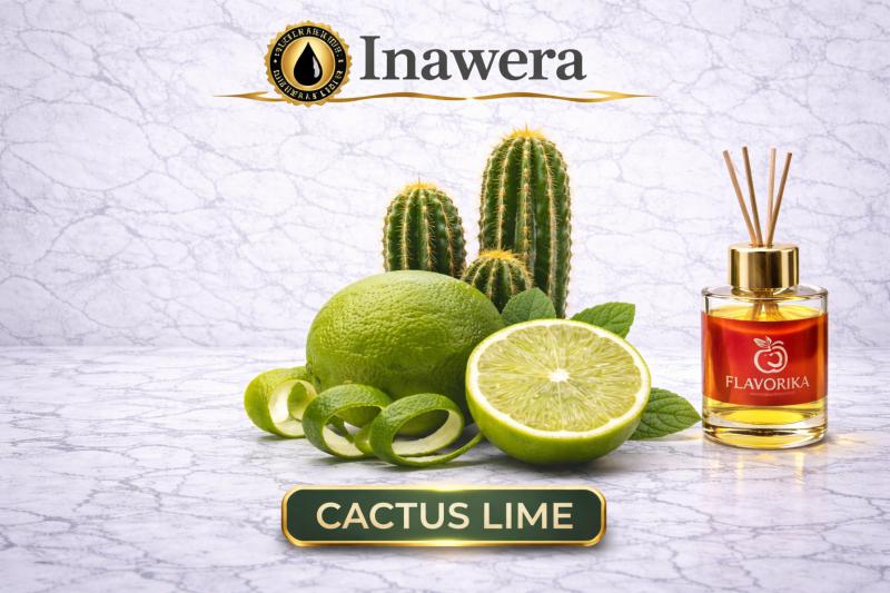 ( 186.-)    Inawera - Cactus Lime    10ml   ( By Flavorika )