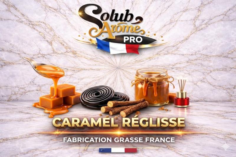 ( 334.-) Solub- Caramel Réglisse 10ml