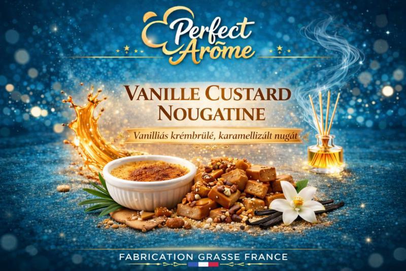 ( 348.-) By Solub - Perfect - Vanille Custard Nougatine 10ml