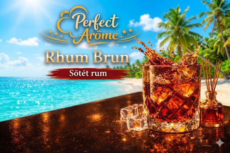 ( 351.-) By Solub - Perfect - Rhum Brun 10ml