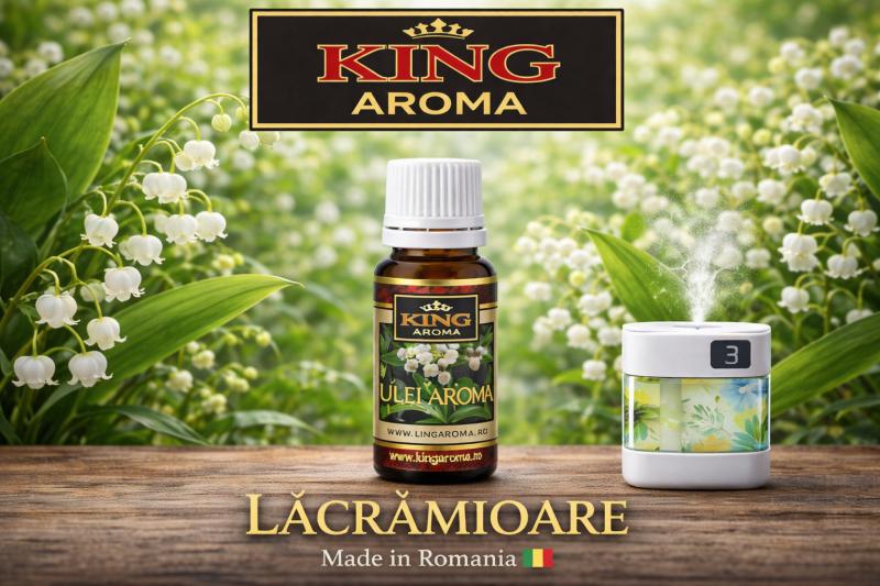 ( 518.-)    King - Aroma - Lacramioare   10ml