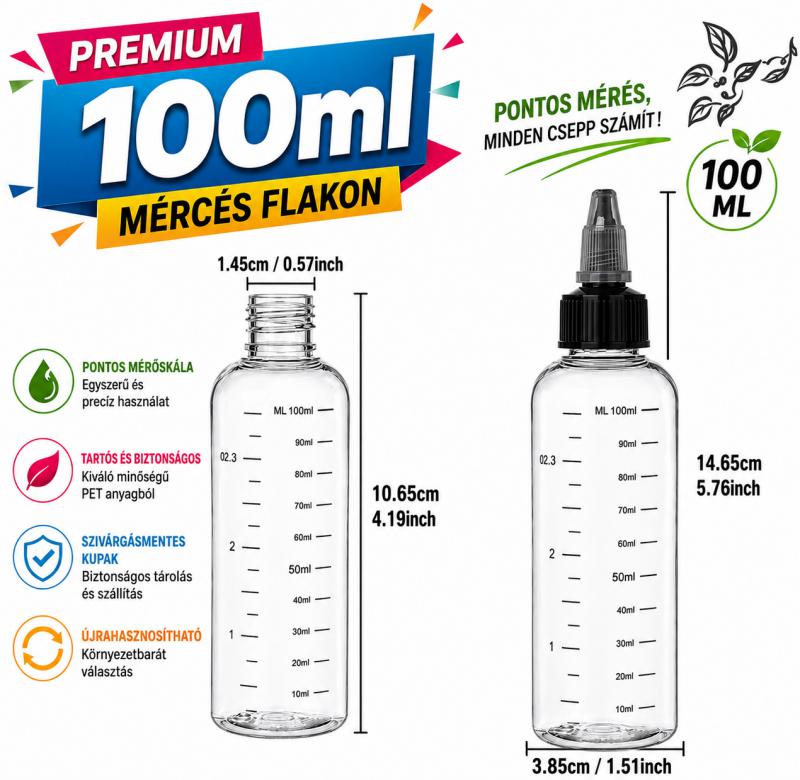 ( MÉRCÉS PET ) - minőségi flakon   100ml