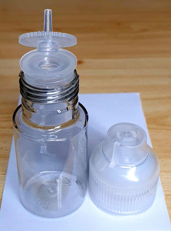 Flakon ( Pet ) felpattintható csőrős  30ml