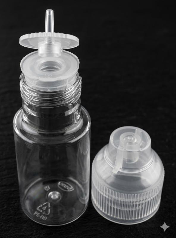 Flakon ( Pet ) felpattintható csőrős 30ml