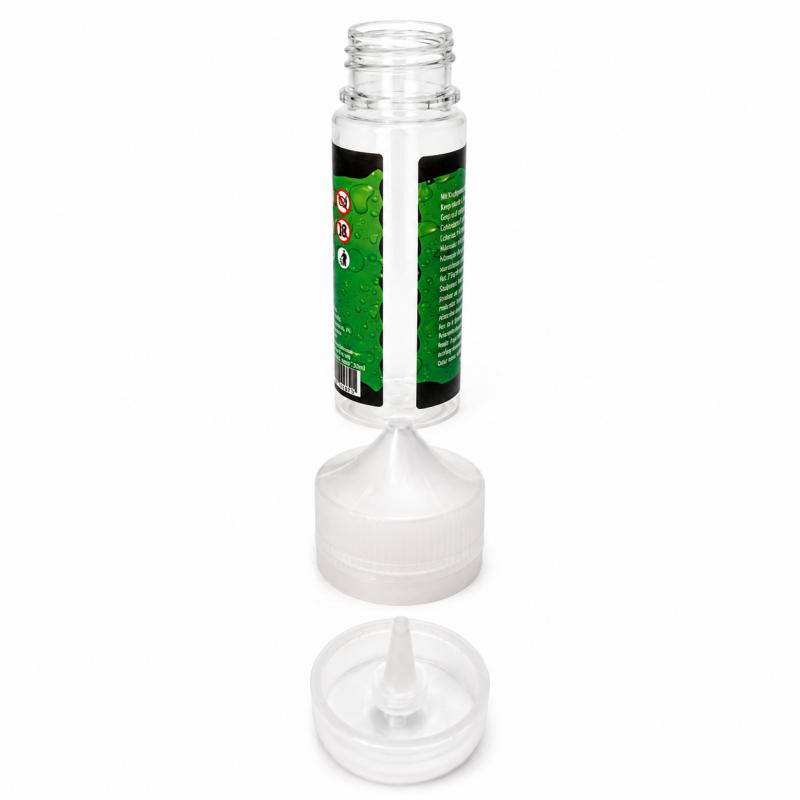 Pet Flakon átlátszó - 120ml ( matricás )