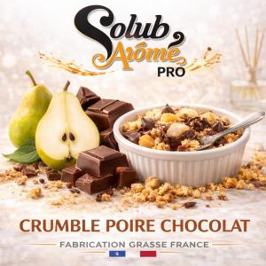 ( 139.-) Solub - Crumble Poire Chocolat 10ml